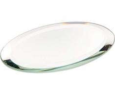 PlyMor Spiegel, oval, abgeschrägtes Glas, 3 mm, 5,1 x 7,6 cm Pack of 3