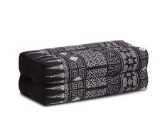 Avran Kapok Nackenkissen und weicher Yogablock 38 cm Batik Pattern