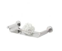 Tiger Boston Duschkorb klein, Edelstahl poliert