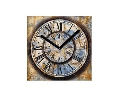 Innova Editions Vintage Wanduhr, 30 x 30 x 2,5 cm