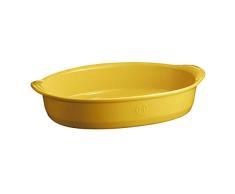 Emile Henry Ultime Ovale Auflaufform, 1,8 l Large Provence Gelb