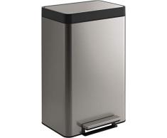 Kohler K-20940-STW Tret-Abfalleimer, 13 Liter Doppelbeschichtung Dual Liner Edelstahl