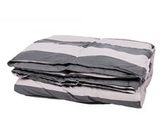 Soffim Daunendecke Promo hellgrau/dunkelgrau 250 x 200 cm