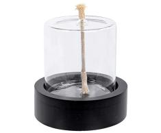 CTG Classic Öllampe mit Docht, 10,2 cm, Schwarz