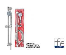 FERIDRAS KEYB Duschstange chrom mit Handbrause 1 Strahlart