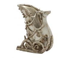 Plutus Brands Weinhalter, Schlittenform, silberfarben