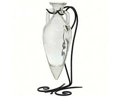 Couronne Company Vase und Schmetterling Metall Ständer