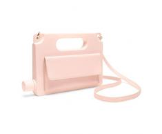 aquapurse Designer Handtaschen für Frauen + Persönlichen Umweltfreundlich Wasser Flasche, individuelle, Rose
