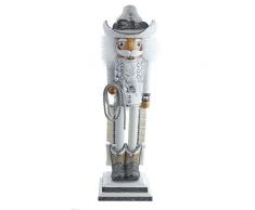 Kurt S. Adler 19-Inch Hollywood Rhinestone Cowboy Nutcracker Nussknacker, Mehrfarbig