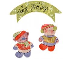 to-DO 71128.0 Landhaus Chic mit Dekorationsschablone, Mehrfarbig, 21 x 29.7 x 0.5 cm,