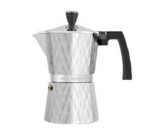 Officine Standard Diamantata Espressokocher aus Aluminium Tassen 6