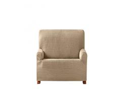 Eysa Aquiles elastisch Sofa überwurf 1 Sessel Farbe 01-beige, Polyester-Baumwolle, 37 x 29 x 5 cm