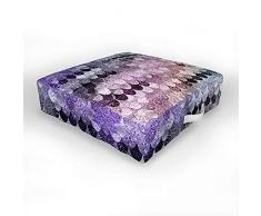 Society6 Monika Strigel Summer Mermaid Rainbow I Indoor / Outdoor Bodenkissen