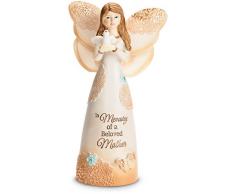 Pavilion Gift Company 19135 Licht Ihr Weg, Memorial Beloved Mutter Engel Figur, 5–1/5,1 cm