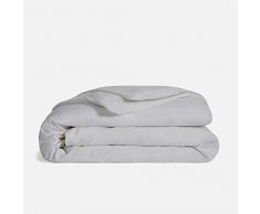 Mayfair Linen Bettwäsche-Set, 100 % ägyptische Baumwolle, Fadenzahl 800, für Matratzen mit einer Tiefe von bis zu 45,7 cm King/Cal King Duvet Cover Set silber