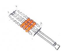 Filtex Grillrost verchromt für Würstchen/Füße, silberfarben, Einheitsgröße