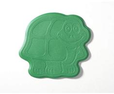 Ridder Turtle Badewanneneinlage Duscheinlage XXS Mini-Einlagen, 100% synthetischer Kautschuk (TPE = Thermoplastisches Elastomere), grün, ca. 11x13 cm
