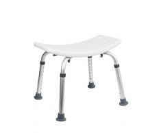 Bisk Pro Duschsitz, Aluminium ABS, weiß