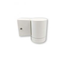 GEV Manuela 2661 Außenwandleuchte Down-Light, Aluminium, weiß