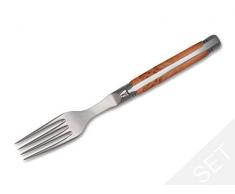 Goyon-Chazeau 09GC001 Laguiole Steakgabel Set, Rostfreier Stahl