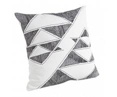 BIZZOTTO Astrid Dreieckskissen, Bezug 100% Baumwolle, Füllung aus Polyester, Mehrfarbig, 48 x 48 x 20 cm, 2 Stück