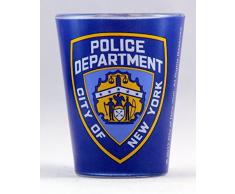 New York Cops – NYPD NEW YORK CITY Polizei blau Shot Glas