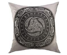 Mugod Dekorativer Überwurf-Kissenbezug Schutzhülle für Couch Sofa Bett Home Decor, Note Abstrakt Musik für Your Design Rock vintagepillow Fall 18x18 inch Muster 06