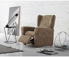 Zebra Textil Husse Relax-Sessel, Braun