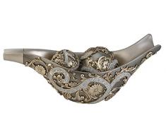 OK Lighting Dekoschale mit Kugeln, Silberrebe