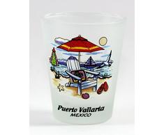 Puerto Vallarta Mexiko Strand Stuhl Shot Glas