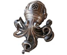 Steampunk Oktopus Kraken mit Glas Augen Secret Stash Schmuckkästchen 27,3 cm L