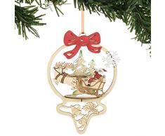 Department 56 Flourish Weihnachtsmann Schlitten, 24,1 cm, Mehrfarbig