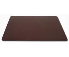 Dacasso Bonded Leder Konferenz Tisch Pad, Dunkelbraun, 17 x 35,6 cm