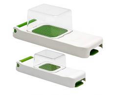 Alligator 3007G Küchenhelfer, Zwiebelschneider, Gemüseschneider, Plastic