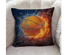 Rosen Garten Dekorativer Überwurf Kissenbezug Happy Snowman and Cardinals Winter Urlaub Merry Christmas Kissenbezug quadratisch Kissenbezug Super Soft Brushed Stoff Kissenbezug für Home Couch Sofa Bett 18 x 18 Basketball4rge3642