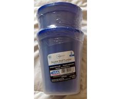 Double Wall Tumbler Insulates Hot or Cold by Mainstays