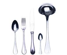 MEPRA Caccia Besteck Set, Serviertablett, 49, Silber