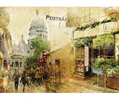 AG Design FTM 0493 Postkarte, Papier Fototapete - 160x115 cm - 1 Teil, Papier, multicolor, 0,1 x 160 x 115 cm