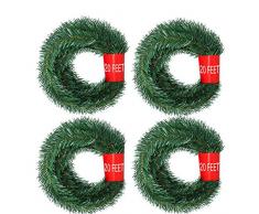 DearHouse Weihnachtsgirlande 4pack Christmas Garland
