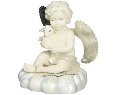 Little Things Mean A Lot May God Bless You und Sie Engel Figur, 3–1/2 Zoll