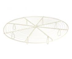 Premier Housewares Abtropfgestell, Blauer Kunststoff, Chrom, Abnehmbarer Besteck Caddy