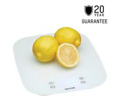 Taylor TYPSCALE13WP Pro Digitale Küchenwaage Wasserdichte Design in Geschenkbox, glas