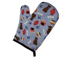 Caroline s Treasures bb2669ovmt Hund House Collection Schokolade Labrador Ofenhandschuh, 30,5 cm von 21,6 cm Multicolor