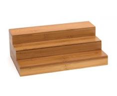 Lipper International 3-stufiges, ausziehbares Regal für die Küche Bambus-Holz 12 x 7-7/8 x 4-1/4 Bambusholz
