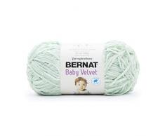 Bernat 16418686031 Baby Velvet Garn, Polyester, Grünes Efeu