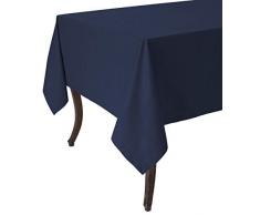 KAF Home Fete Buffet Tischdecke, rund Modern 70 x 126 Navy