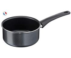 Tefal c3673002 Elégance Stieltopf, Aluminium, schwarz, 20 cm