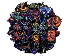 Noctilucent Stickers Marvel Avengers Laptop Aufkleber Aufkleber 50 Stück Wasserdicht Graffiti Aufkleber Wasserflasche Vinyl Aufkleber Aufkleber Aufkleber für Superhelden