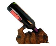 StealStreet cae-613 ss-ug-cae-613, 22,9 cm Buffalo geformte Keramik stehend Weinflaschenhalter, braun