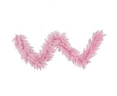 Vickerman K163814 Tannengirlande mit 250 PVC-Spitzen 9 X 14 Rosa Dura-Lichtleuchten